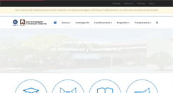 Desktop Screenshot of ciad.mx